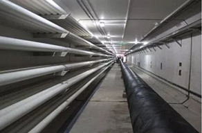 极悦预埋槽道建设滁州地下综合管廊项目