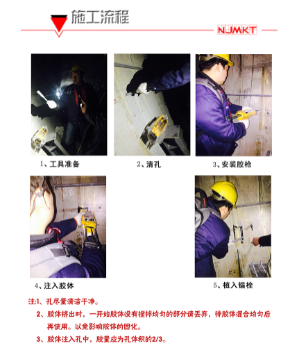 东莞极悦植筋胶施工流程