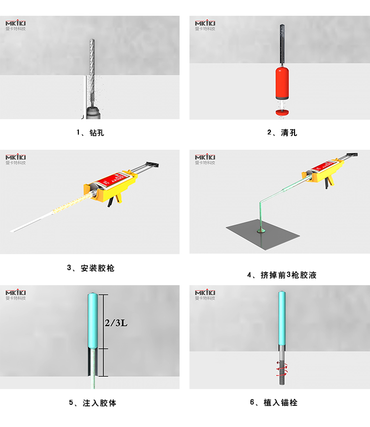 您还可以联系万泰索取3D植筋施工视频，两分钟学会植筋技术！