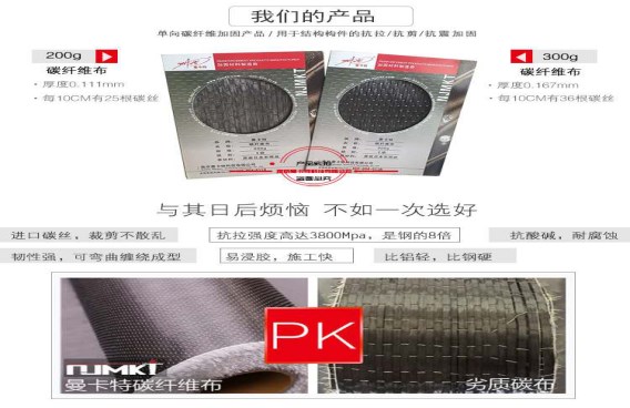 碳纤维布复试项目-碳纤维布厂家东莞极悦