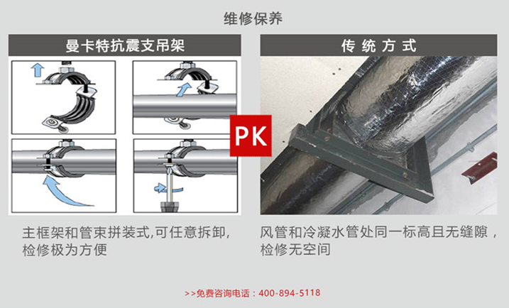 极悦抗震支架，不仅用的安心，维护起来也更方便！