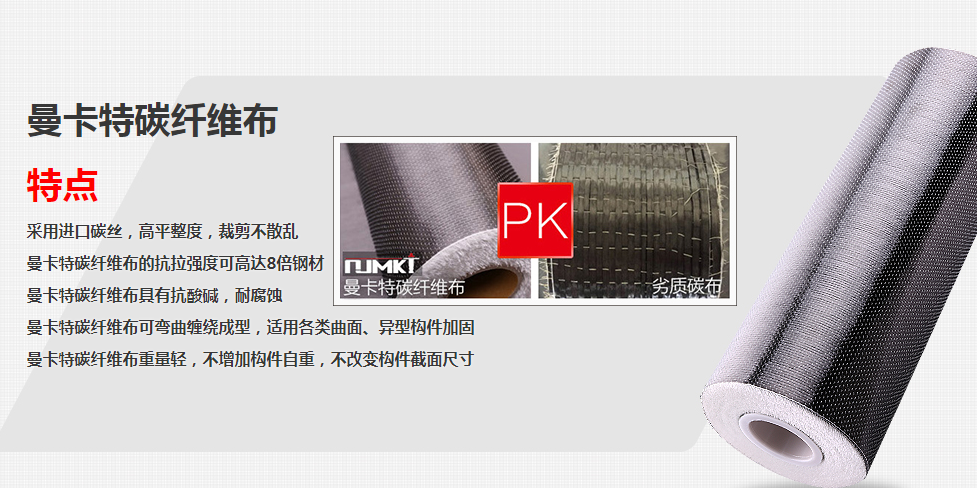 房屋裂缝不用怕！极悦碳纤维布来帮您！