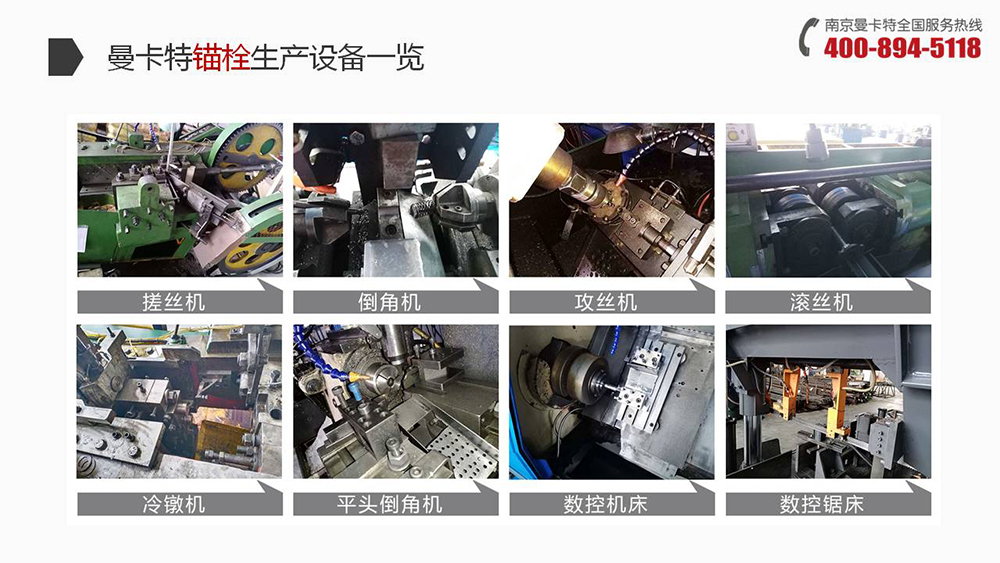 倒锥形化学锚栓_02_极悦锚栓生产设备