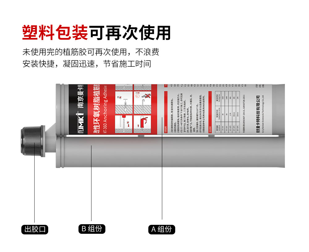 东莞万泰化学植筋加固胶MT-360 (4)