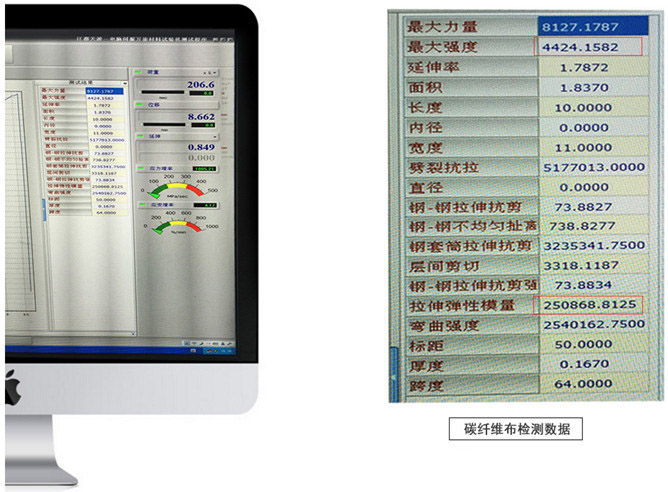 西安财经大学加固碳纤维布用极悦品牌(2)
